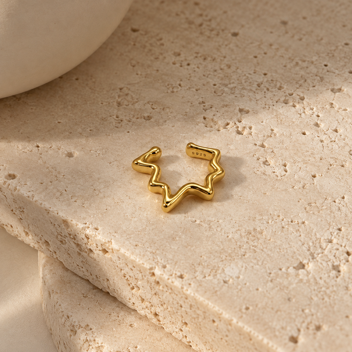 Nova Star Ear Cuff | 925 Sterling Silver