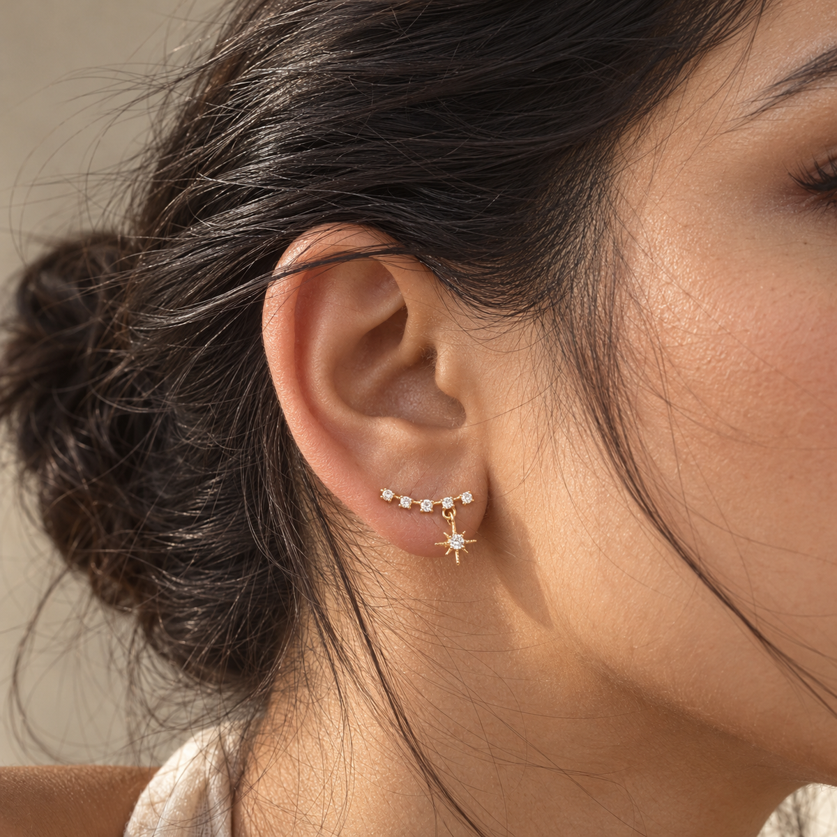 Starlit Bloom Earrings | 925 Sterling Silver