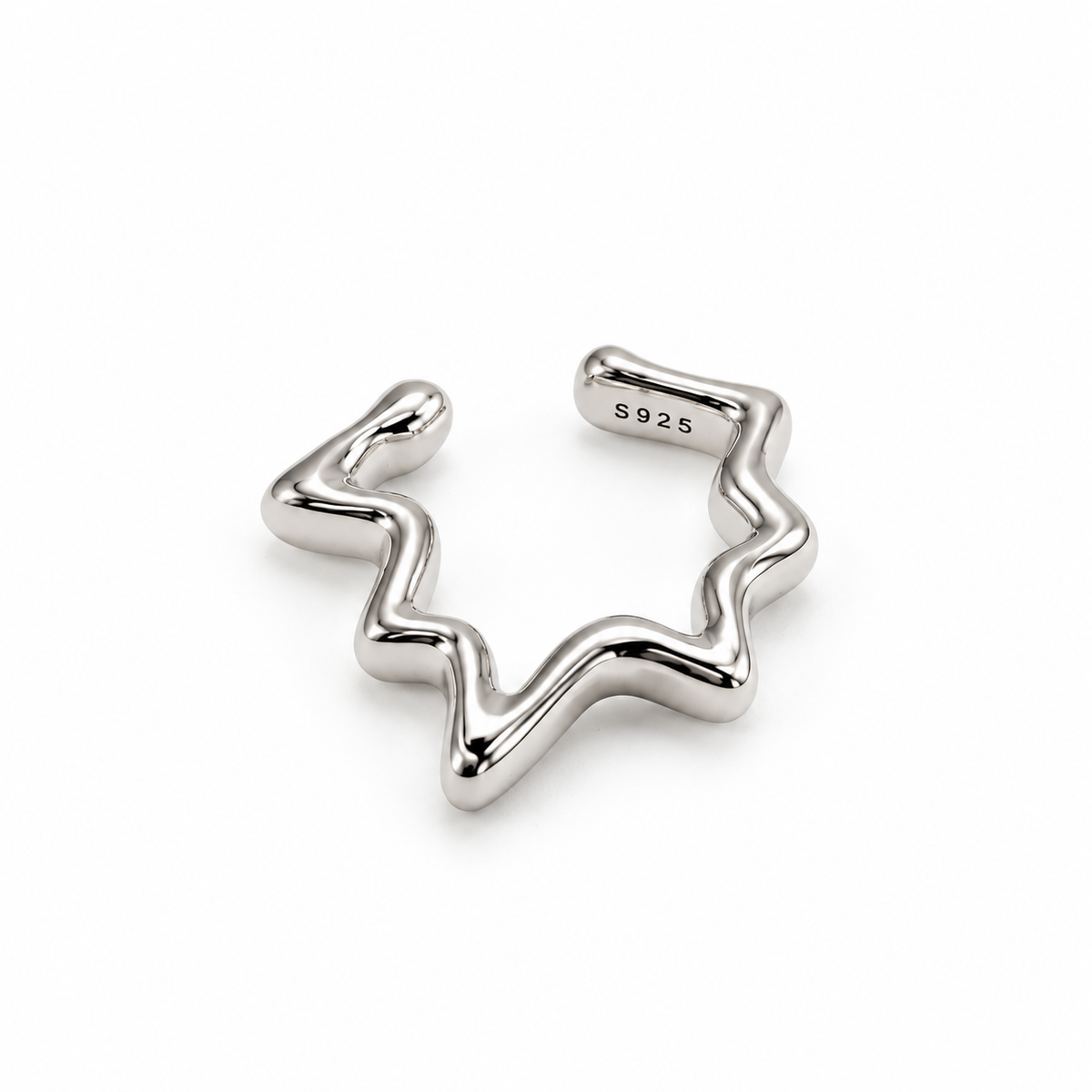 Nova Star Ear Cuff | 925 Sterling Silver