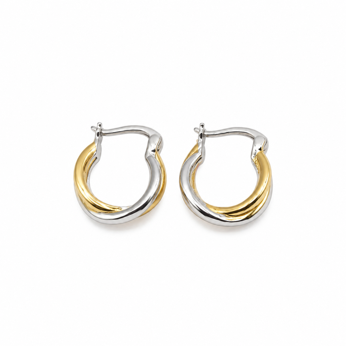 Intertwine Duo Hoops | 925 Sterling Silver