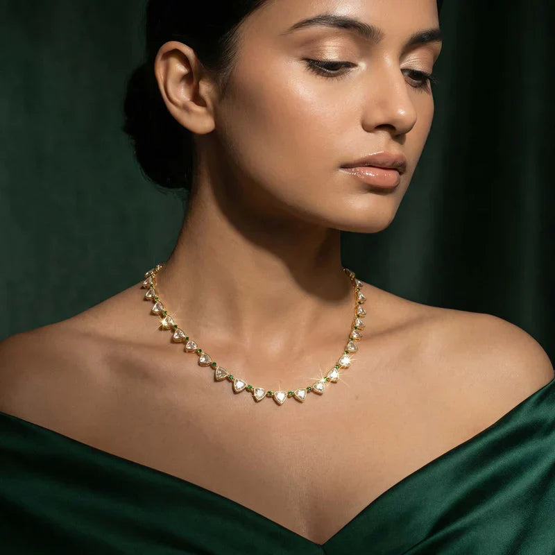 Nira Multicoloured Choker Necklace for Women: A Celebration of Color & Elegance