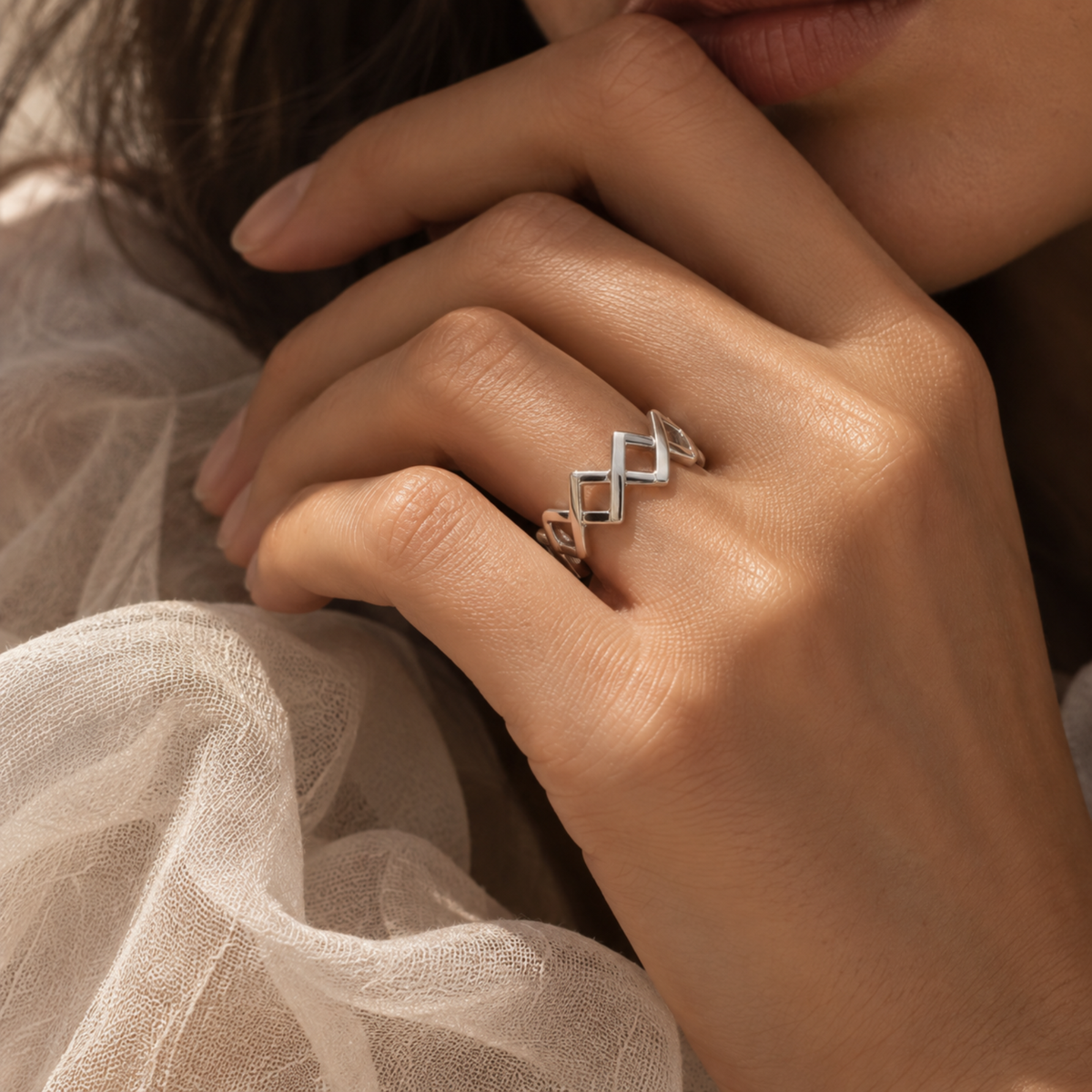 Interlace Ring | 925 Sterling Silver