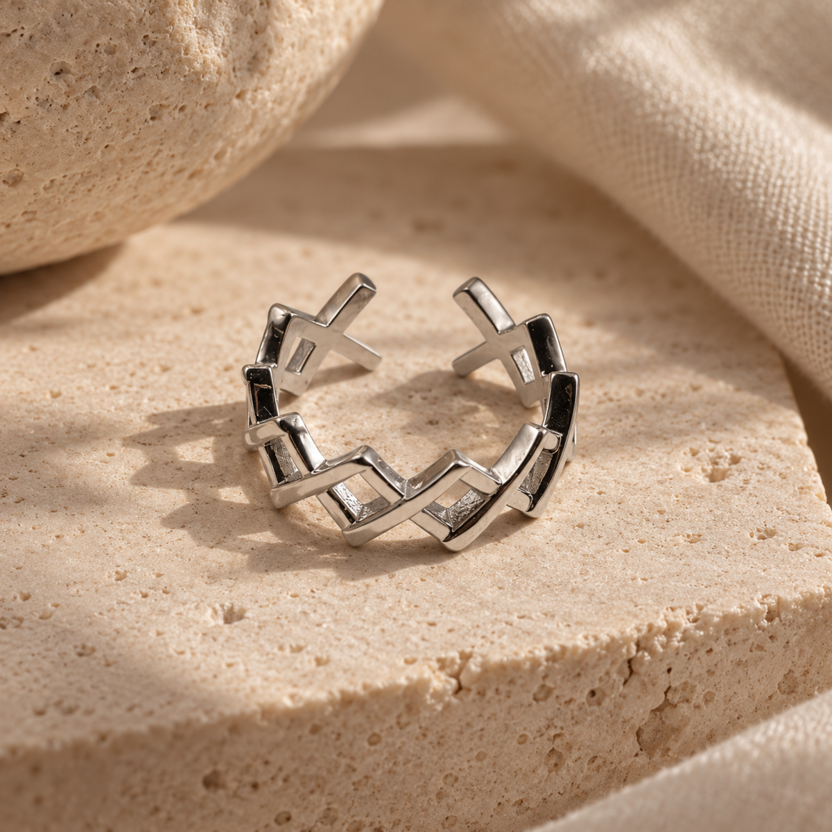 Interlace Ring | 925 Sterling Silver