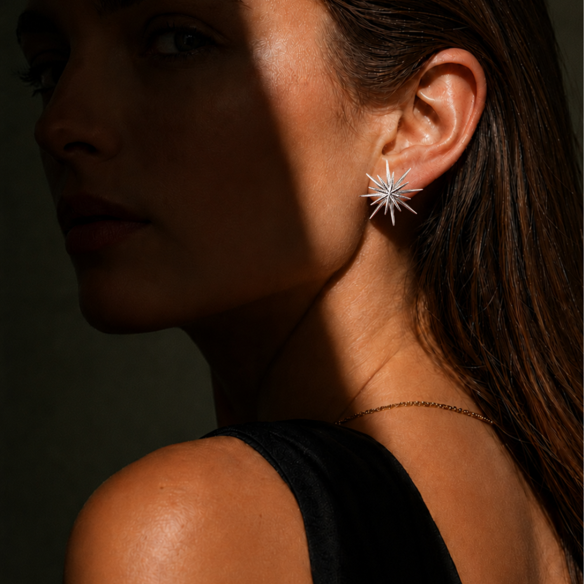 Celeste Starburst Studs | 925 sterling silver