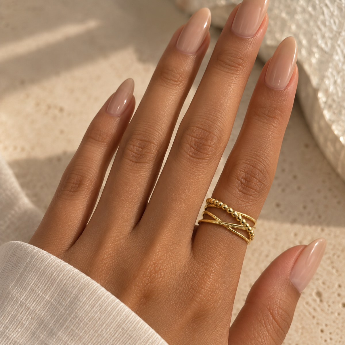 Nova Stack Ring | 925 Sterling Silver