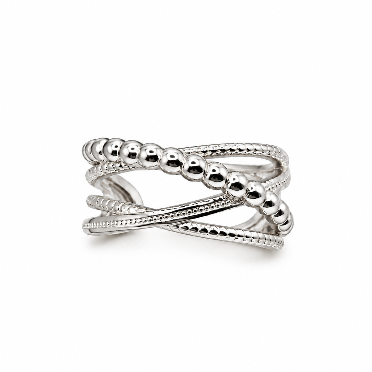 Nova Stack Ring | 925 Sterling Silver