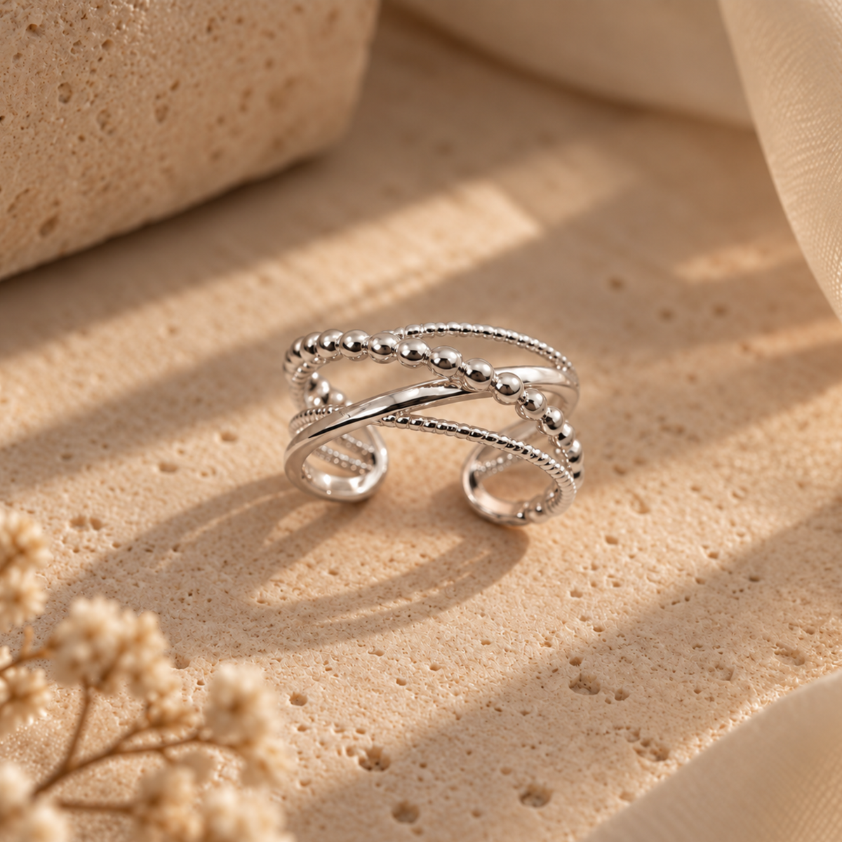 Nova Stack Ring | 925 Sterling Silver