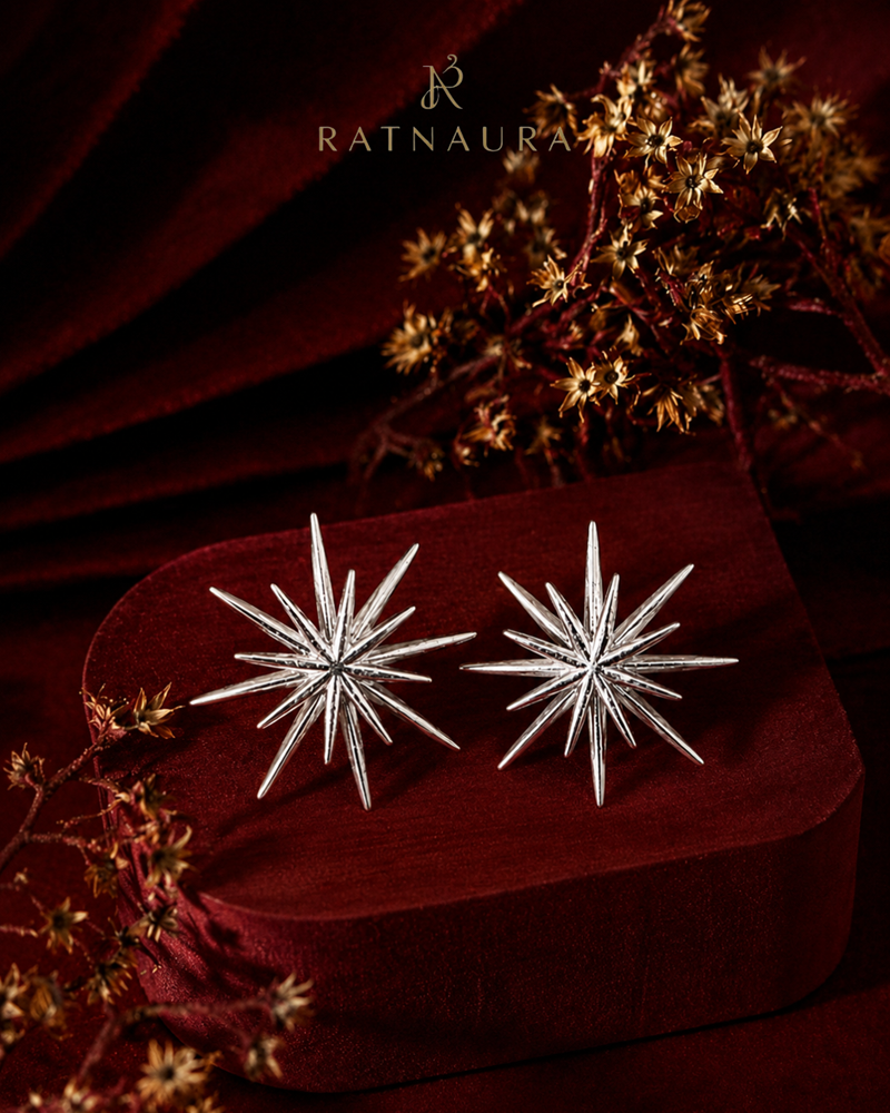 Celeste Starburst Studs