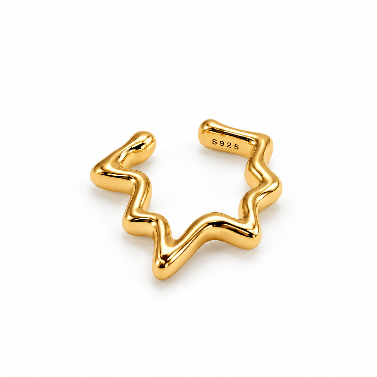 Nova Star Ear Cuff | 925 Sterling Silver