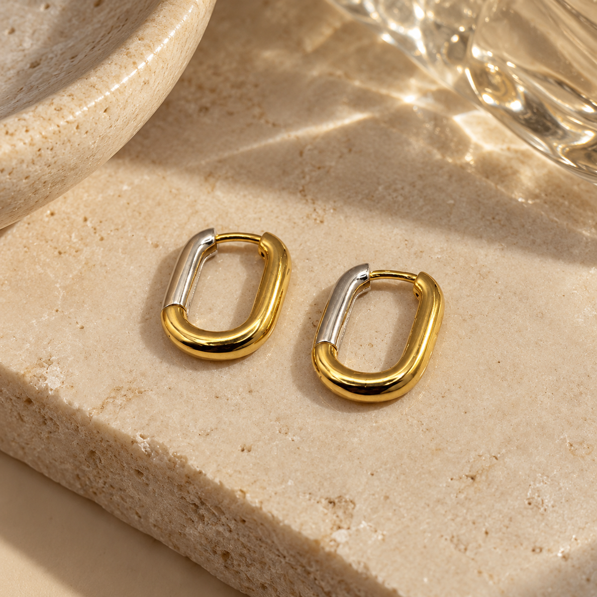 Elio Duo Hoops | 925 Sterling Silver